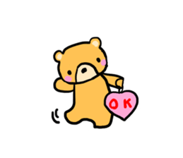 Kumachan of the bear Vol.2 sticker #8672464