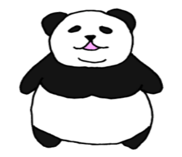 Panpan of a relaxation panda4 sticker #8672648