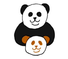 Panpan of a relaxation panda4 sticker #8672657
