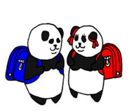 Panpan of a relaxation panda4 sticker #8672660