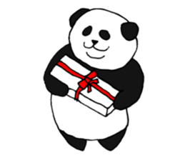 Panpan of a relaxation panda4 sticker #8672665