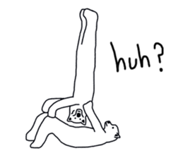 Gymnastic formation Bear English ver. sticker #8672991