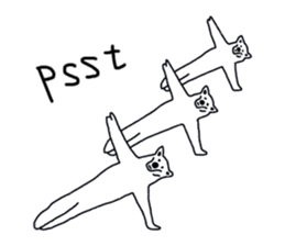 Gymnastic formation Bear English ver. sticker #8672992