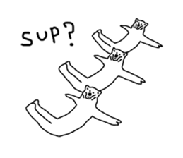 Gymnastic formation Bear English ver. sticker #8673005