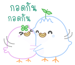 Dashed Line of Elfy & Tampopo sticker #8673115