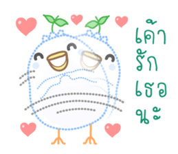 Dashed Line of Elfy & Tampopo sticker #8673123