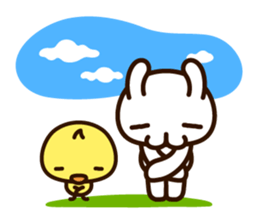 RURUBBIT3 -Two frames- sticker #8673306