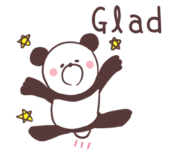 Love panda, sticker #8675004