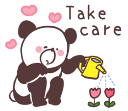 Love panda, sticker #8675017