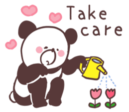 Love panda, sticker #8675017