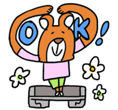 ANIMALS with step aerobic workout sticker #8676283