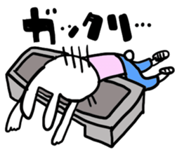 ANIMALS with step aerobic workout sticker #8676303