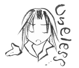 I want to say "no" to you. sticker #8676596