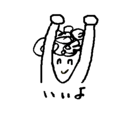 Mokumoku  head sticker #8676834