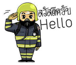 Fire and Rescue Thailand Vol.5 sticker #8677026