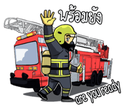 Fire and Rescue Thailand Vol.5 sticker #8677029