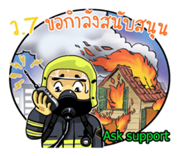 Fire and Rescue Thailand Vol.5 sticker #8677030