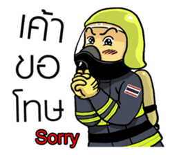 Fire and Rescue Thailand Vol.5 sticker #8677036