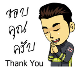 Fire and Rescue Thailand Vol.5 sticker #8677060