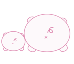 Lovely pig chan sticker #8677152