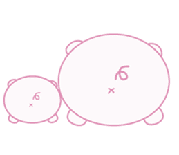 Lovely pig chan sticker #8677152