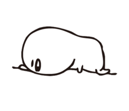 The fat white 2 sticker #8677186