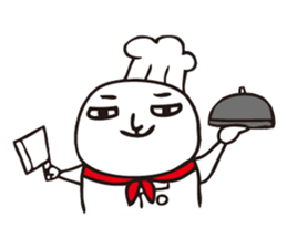 The fat white 2 sticker #8677195