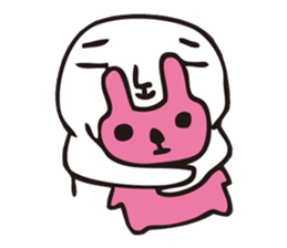 The fat white 2 sticker #8677196