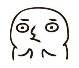 The fat white 2 sticker #8677206