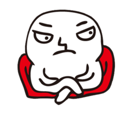 The fat white 2 sticker #8677210