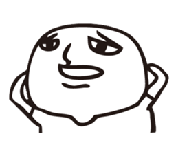 The fat white 2 sticker #8677222