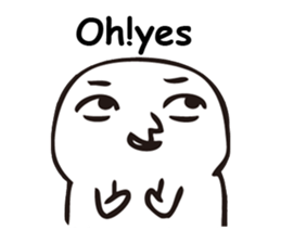 The fat white 2 sticker #8677223