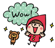 Do your best. Witch hood 15 (English) sticker #8677320