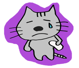 yakunitatuyatura~cat ver~ sticker #8677528