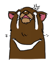 Tasmanian devil (angry) sticker #8677588