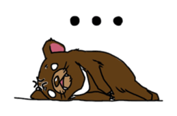 Tasmanian devil (angry) sticker #8677590