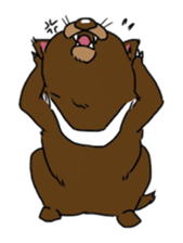 Tasmanian devil (angry) sticker #8677600