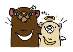 Tasmanian devil (angry) sticker #8677622