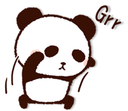 Cute panda!2 sticker #8677629