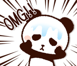 Cute panda!2 sticker #8677643