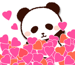 Cute panda!2 sticker #8677648
