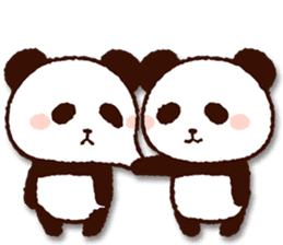 Cute panda!2 sticker #8677652