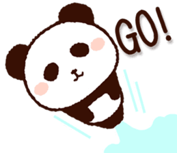 Cute panda!2 sticker #8677654