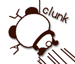 Cute panda!2 sticker #8677655