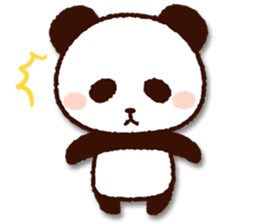 Cute panda!2 sticker #8677663