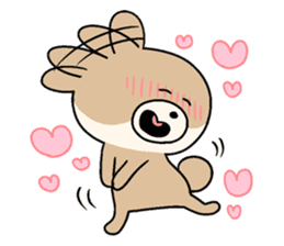 KUMIKO which is an eager beaver.2 sticker #8677901