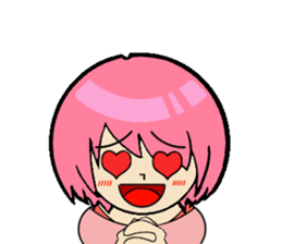 happy girl NICO sticker #8678271