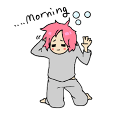 happy girl NICO sticker #8678288