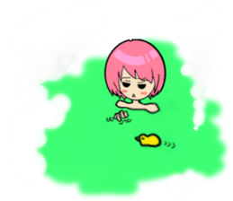 happy girl NICO sticker #8678293