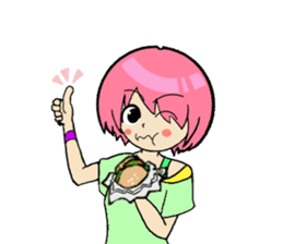 happy girl NICO sticker #8678295